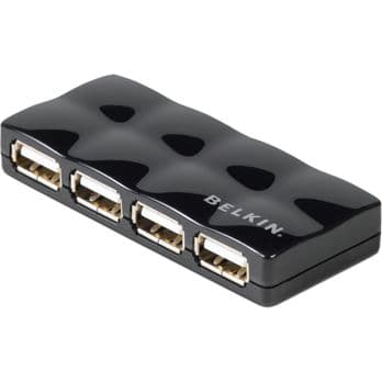 Foto: Belkin USB 2.0 4-Port Hub aktiv               F5U404CWBLK