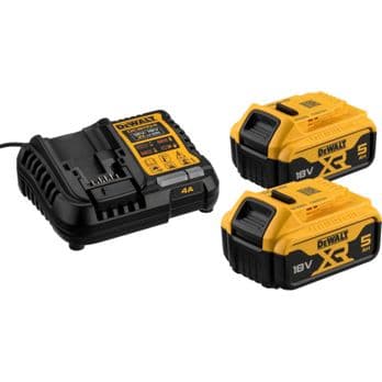 Foto: DeWalt DCB1104P2-QW 2x 18V 5Ah Akku-Set