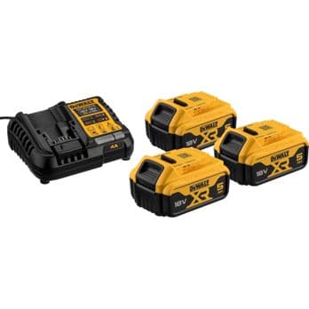 Foto: DeWalt DCB1104P3-QW 3x 18V 5Ah Akku-Set