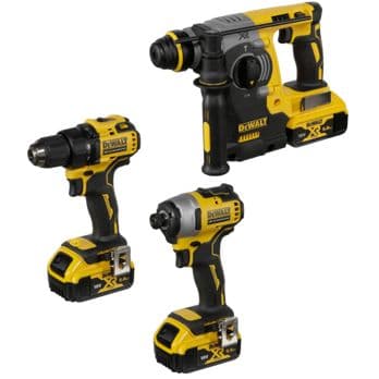 Foto: DeWalt DCK377P3T Akku-Maschinenset