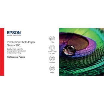 Foto: Epson Production Photo Glossy 61 cm x 30 m, 200 g   C13S450371