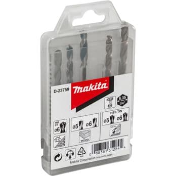 Foto: Makita D-23759 "Bohrer-Set 1/4"""