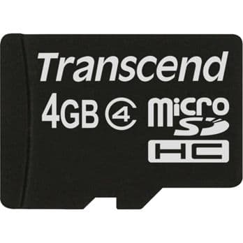 Foto: Transcend microSDHC          4GB Class 4